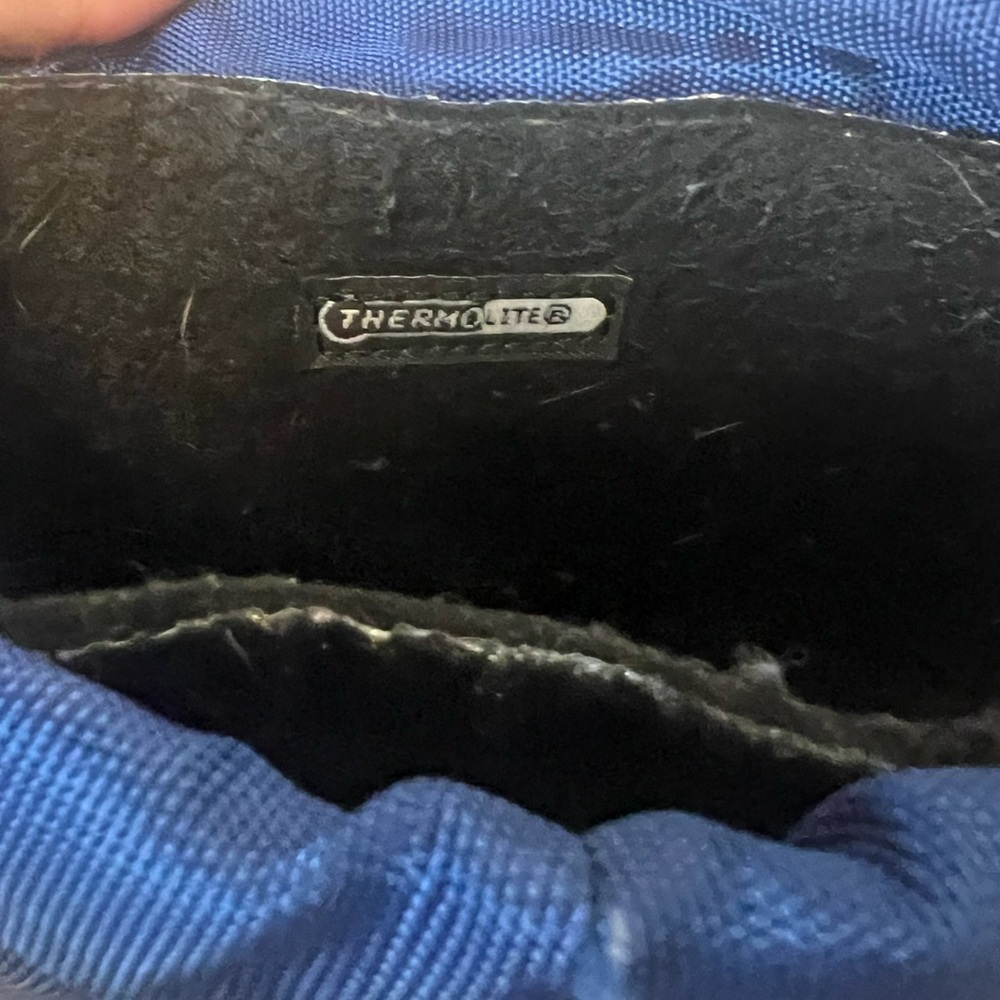 Merrell Kids Blue and Gray Waterproof Snow Boots - Picture 6 of 8